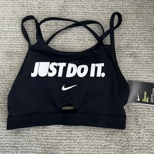 Nike swoosh bra